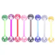 Stainless Steel Tongue Piercing Ring Mix Tongue Barbell Lot Ear Nipple Piercing