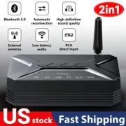 Long Range Bluetooth Transmitter Receiver For TV Home Car Stereo Audio Adapter