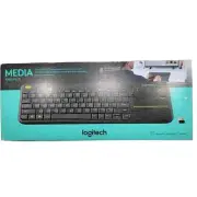 Logitech Wireless Touch Keyboard K400 Plus with Easy Media Control and Touchpad