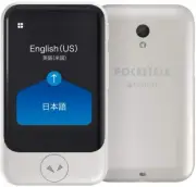 POCKETALK S Translator Global Communication eSIM (2years) 74 languages White