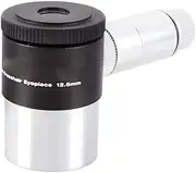1.25" Double Eyepiece 12.5mm Lighting for Accurate Centering Guiding Star