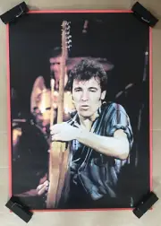 Vintage Original 1979 Bruce Springsteen Poster Big O Music Memorabilia Numbered