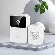 Wireless Video Doorbell, Two-Way Intercom Doorbell, for Home Security, 80 x 53 x 30 mm
