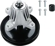 Dibanyou 46 inch Deck Lawn Mower Spindle Assembly with Pulley for Cub Cadet MTD Troy-Bilt LTX1042 LTX1046 LT2000 LT2200 LT2500, Replaces 918-04865,918-04865A 618-04636 618-04636A