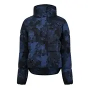 Champion Padded Jacket Ladies Blue Winter Coat All Sizes /REF26