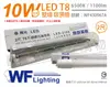 【舞光】LED-2106 T8 10W 865 2尺 加蓋 LED 壁燈 吸頂燈 (附舞光燈管) (8.2折)