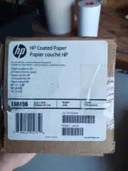 Genuine HP Coated Paper 24" x 150 ft Large Format Paper