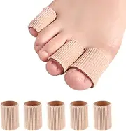 14 Pcs Toe Sleeves Toe Cushion Tube Gel Corn Protectors for Corns Remover,Blisters,Calluses, Cushions Corns and Toe Pain Relie(Mixed Size Toe Tubes)
