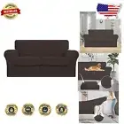 Waterproof Elastic Sofa Cover with Cushion Protectors - 3 Pieces, Spandex Fit
