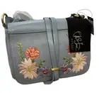 Elle Jae Gypset Painted Desert Crossbody Satchel Purse NWT Embroidered Blue