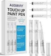 [AUSWIFF] Touch Up Paint Brush Pen(3 Pens), Furniture Repair Kit for Walls, Wood Floors, Cabinets, Desks, Stains, Scratches, Touch Ups and Cover Ups | Easy Paint Storage, Fresh Inside for 36 Months