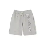 [Givenchy] Givenchy Embroidered Logo Fleece Shorts 14 A GREY