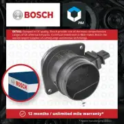 Air Mass Sensor fits MINI CONVERTIBLE COOPER R57 1.6 08 to 10 Flow Meter Bosch