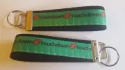 Touchdown Football 6" Key chain Key Fob Key Ring Wrist Strap Gift Team Sports