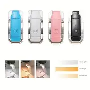USB Rechargeable Book Reading Light LED Eye Care Clip On Book Light For Reading In Bed Portable Bookmark Light