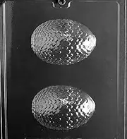 M255 Dragon Egg Scales Chocolate Candy Soap Mold with Exclusive Molding Instructions