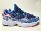 Adidas Falcon W 'Glow Blue' women New (6US) smith NMD iniki stan gazelle