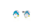 Couture Kingdom ECC Sanrio Hello Kitty Tuxedo Sam Stud Earrings 12mm Silver
