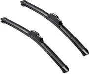 1set Wiper Blade For Hyundai Solaris 26"+16"Car Windshield Windscreen Rubber 2009 2010 2011 2012 2013 2014 2015 2016