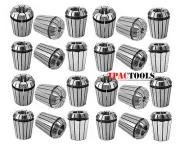 ER32 Collet 45PC Set by 16th 32nd and Metric 2-20mm Cover Standard and MM NEW