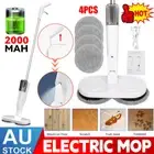 4-In-1 Cordless Electric Mop spin Cleaner Floor Polisher Sweeper Washer Scrubber