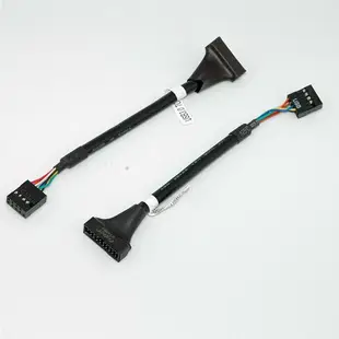 fujiei USB 3.0 to 2.0 cable 15cm 接主板 主機版沒3.0埠轉成2.0埠
