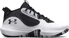 Under Armour Unisex Lockdown 6 Basketball Shoe White/Jet Gray/Black -