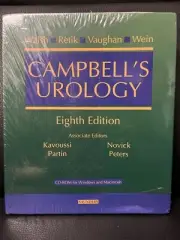 Campbell’s Urology Eighth Edition 4 Volume Set CD-ROM For Windows & Mac NEW
