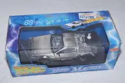 Back to the Future No. 2710 Die cast DeLorean Time Machine Car Sunstar 1:18 NEW