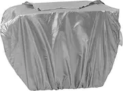 TOYANDONA Portable Generator Cover Dustproof Rain Protection for Generators Convenient Storage Eye Catching Silver Design for Outdoor Use