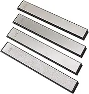 MOUNAY Diamond Sharpening Stone Set,Knife Sharpener System Sharpening Sharpening Blade Polishing