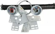 9x8 Wayne Dalton 9100 Garage Door Torque Master Torsion Spring Conversion