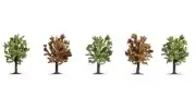 Model Scenery - 25615 - Fruit trees in bloom, 5Pc
