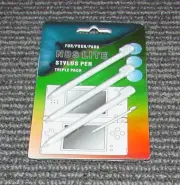 3 Pack White Stylus Pen for Nintendo DS Lite Model Brand New