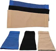 EXHUMKY Men's Footless Running Socks Compression Leg Sleeves for Athletes Compression Socks for Outdoor Activities Elastic Comfortable