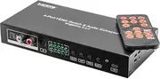 HDMI4S18G Pro2 4-Way 18Gbps HDMI Switcher Audio Extraction Hdmi2.0 HDR HDMI 2.0 Version (Support 4K@60Hz Yuv4:4:4) HDMI 2.0 Version (Support 4K@60Hz Yuv4:4:4), Up to 18Gbps Bandwidth