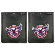 NRL Mudflaps Manly - 355mm Drop X 300mm Width
