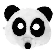 Panda Plush Animal Mask - Child Size