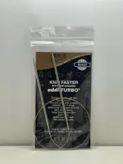 Skacel Knit Faster Addi Turbo 24" Circular Knitting Needle Size 4