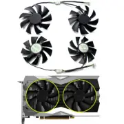 Graphics Card Cooling Fans For ZOTAC / Sotai GTX1660ti 1660SUPER RTX2060 AMP