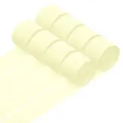 8 Rolls Crepe Paper Streamers 656ft Rainbow Streamers, Beige