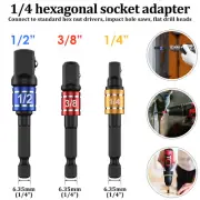 12Pcs 1/4 Inch Hex Shank Screwdriver Bit Holder Universal Bit Holder guTxO