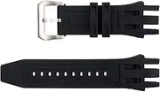 [Vicdason] for Invicta Subaqua Reserve Watch Bands Replacement Strap with Bukcle - Black Rubber Silicone Invicta Watch Strap