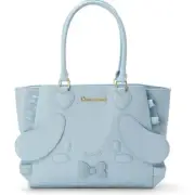 Sanrio Cinnamoroll Frilled Tote Bag Light Blue Limited Rare NEW with Tag JAPAN