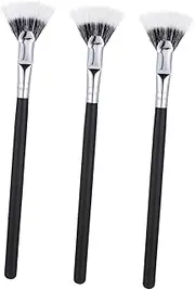 EPIGEIST 3pcs Angled Eyelash Brushes Soft Bristles Mascara Applicator for Clump Finish Comfortable Grip for Precision Eye Makeup and Lash Grooming