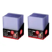 2x 25pc Ultra Pro Top Loader 55pt TCG/CCG Trading Card Protector Sleeve Case