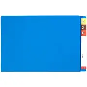 Avery Foolscap Lateral File Blue 100 Pack