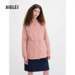 【AIGLE】女抗UV防潑外套AG-2A208A026 深粉紅(女外套 抗UV外套 防潑外套)