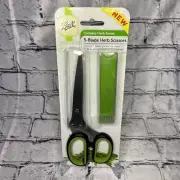 Herb Shears 5 Blade Scissors Jarden Ball Kitchen Cover Stainless Steel