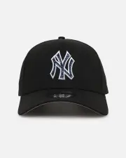 [New Era] New Era New York Yankees 'Diamante' 9forty A-frame Snapback Black - Size ONE ONE Black